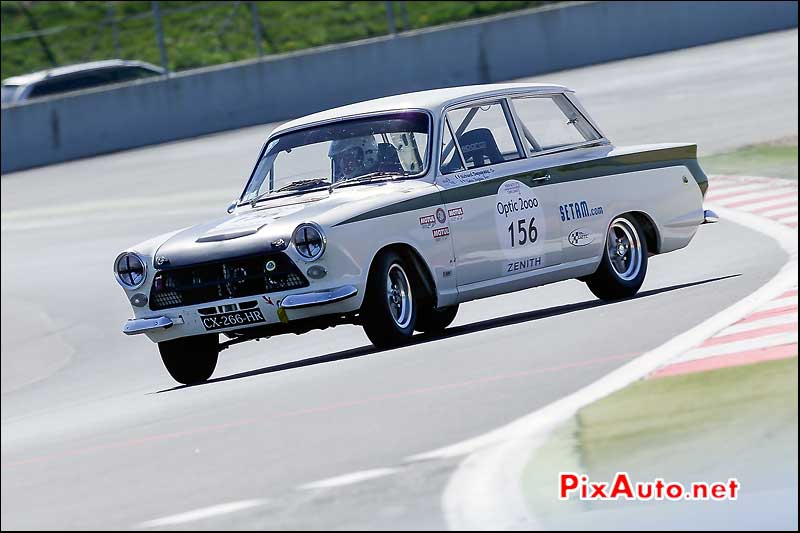 Tour Auto, Circuit Magny-Cours, Ford Cortina Lotus N°156