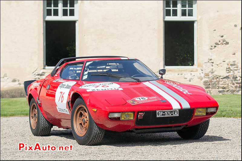 Tour Auto, Chateau de Parentignat, Lancia Stratos N°76