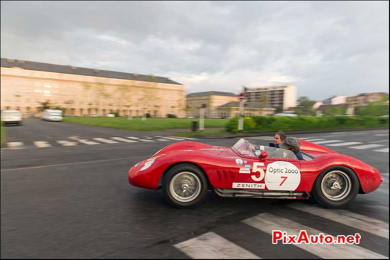 Tour Auto, Depart de Pau, Maserati 200SI N°7