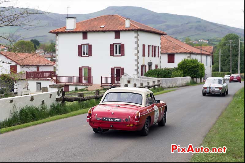 Tour Auto, Pays Basque, MG-B N°160
