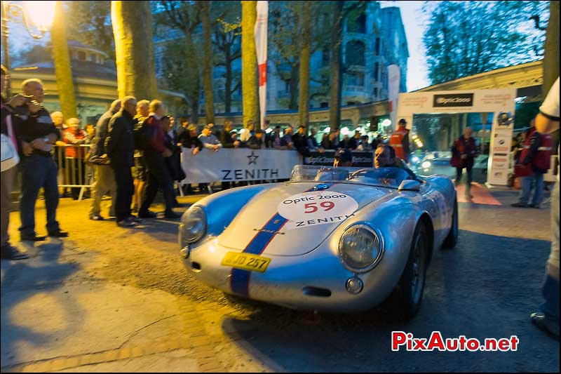 Tour Auto, Parc sources Vichy, Porsche 550a N°59