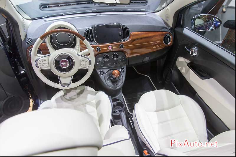 MondialdelAutomobile-Paris, Fiat 500 Riva Habitacle