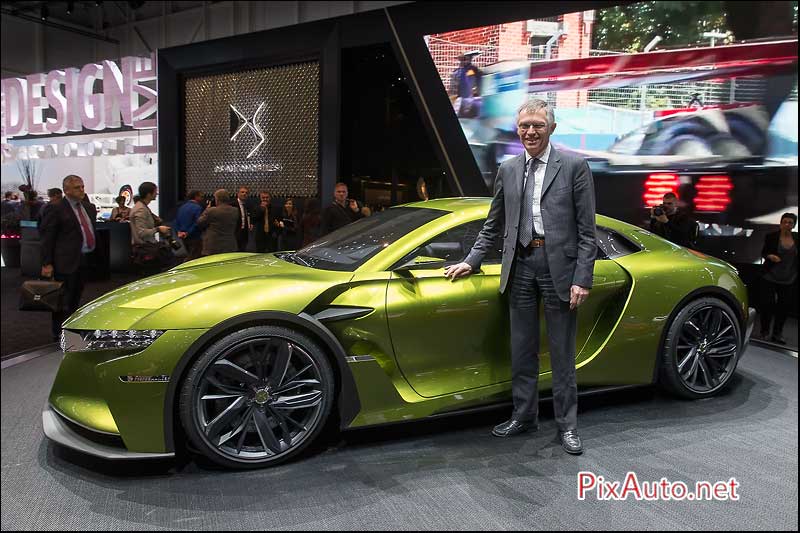 Salon-auto-geneve, Carlos Tavares Concep E-Tenze