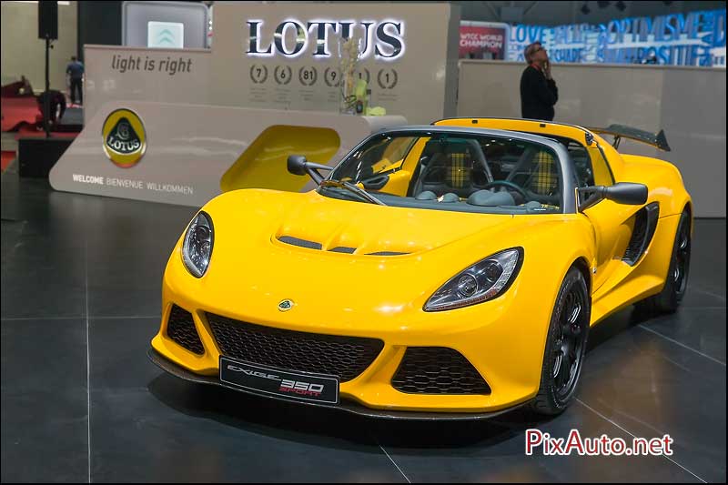Salon-auto-geneve, Lotus Exige Sport 350 Roadster