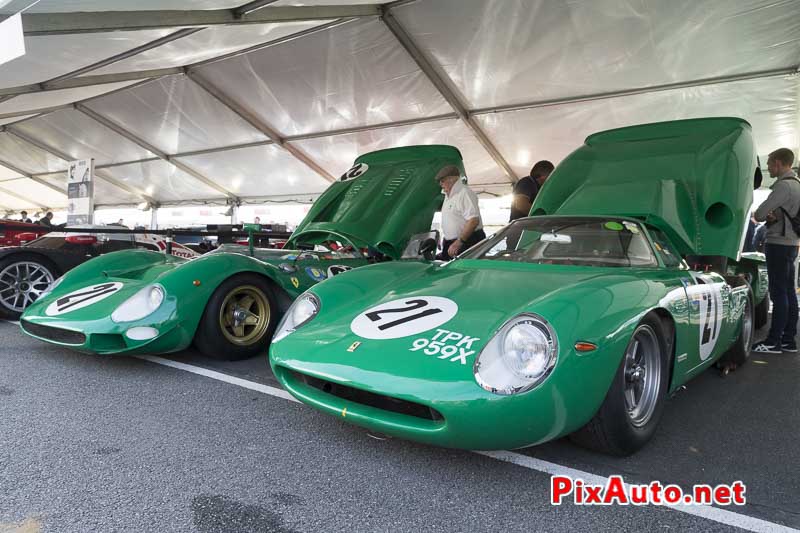 Les-Grandes-Heures-Automobiles, Ferrari 365 P2 Et 250 LM