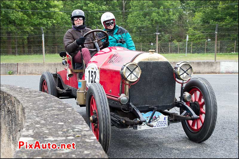 Vintage-Revival-Montlhery, Nazzaro Tipo 3 Targa Florio