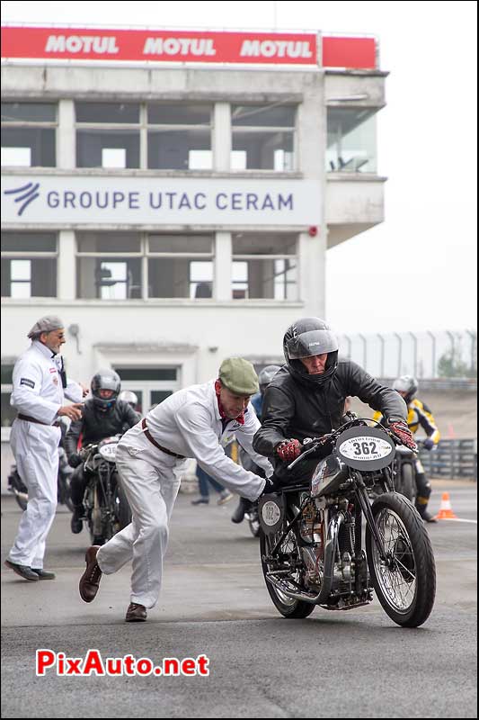 Vintage-Revival-Montlhery, Tri Jap 500cc