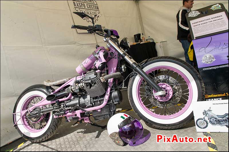 Iron Bikers, preparation Bobber Moto Guzzi 750
