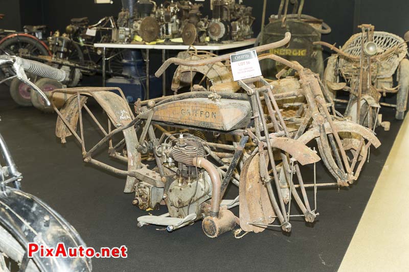 20e Salon-Moto-Legende, Griffon a Moteur Anzani 1921