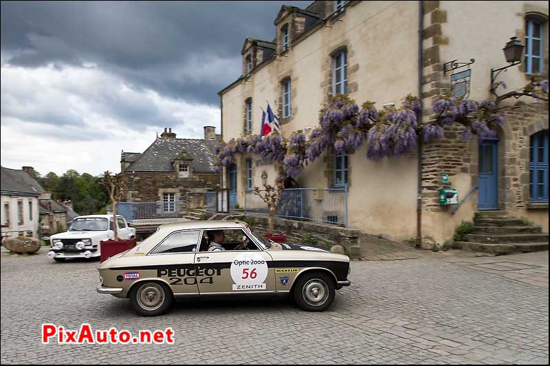Tour-Auto-Optic-2000, Peugeot 204 Coupe #56 a Rochefort-en-Terre
