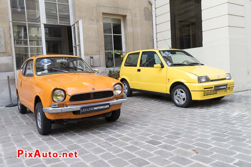 Vente-Leclere-Motorcars-Drouot, Honda Z600 Et Fiat Cinquecento Sporting