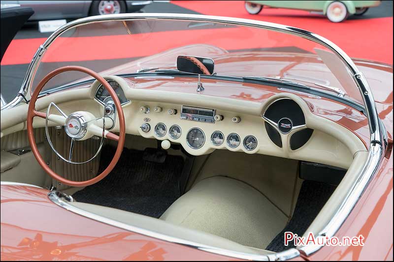 RM Auctions Sothebys, Habitacle Chevrolet Corvette 1955