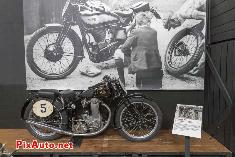 Musee Atelier des Pionniers, AJS R10 500cc 1938