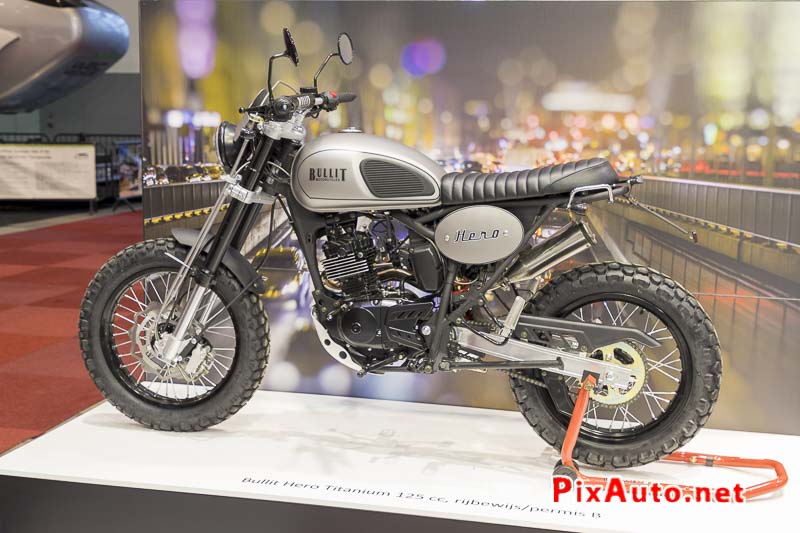 96e Brussels-Motor-Show, Bullit Hero Titanium 125cc