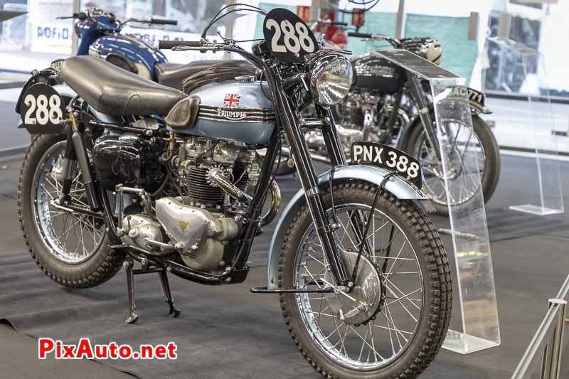 Salon Moto Legende, Triumph 650 Isdt 1954