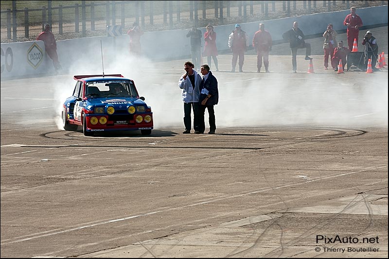 Jean Ragnotti au volant R5 maxi turbo