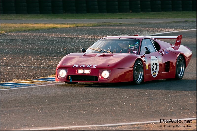 Ferrari 512 NART aux mans classic