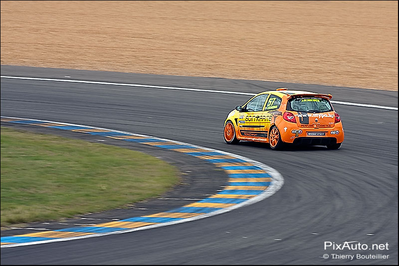 Clio Cup circuit bugatti le mans