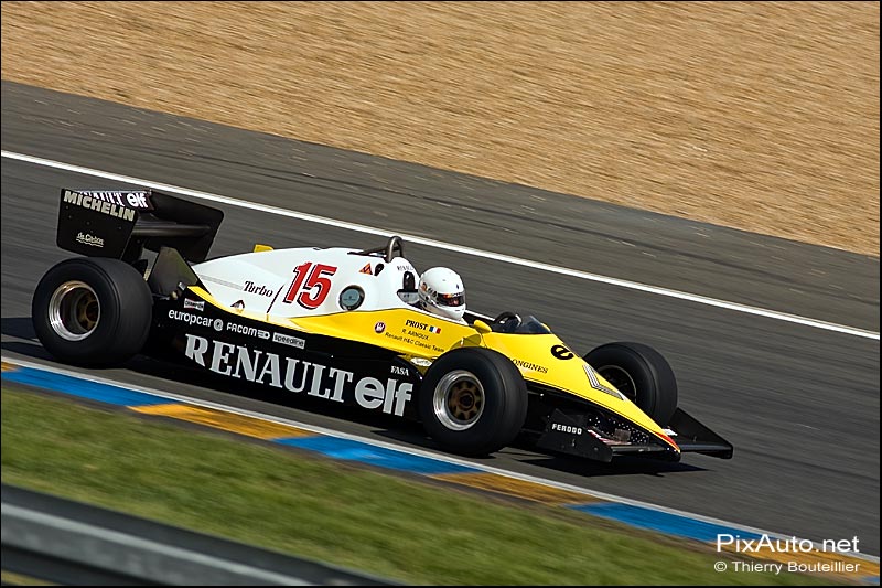 Formule 1 Arnoux circuit bugatti le mans