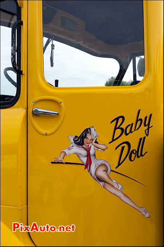 Mascotte Baby Doll, La Locomotion en fête