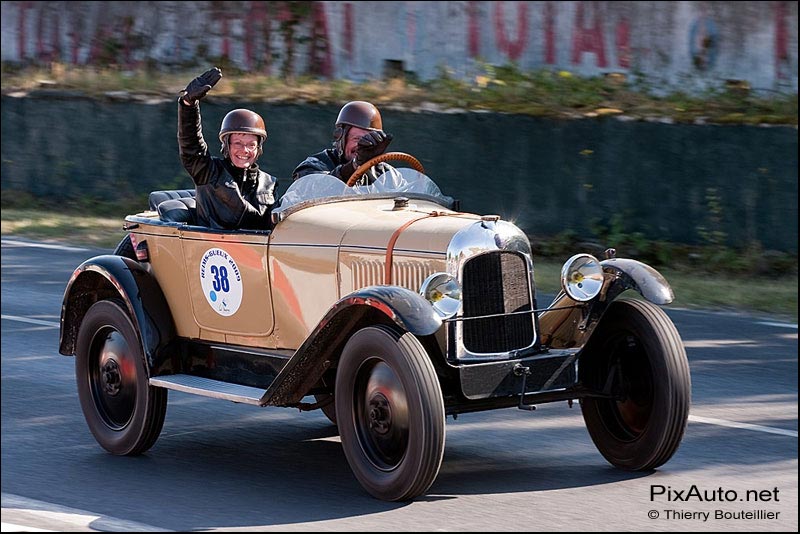 Citroen C3 Trefle sur le circuit de Geux