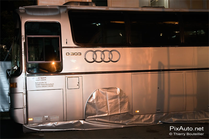 Cache cache chez Audi 24heures du mans