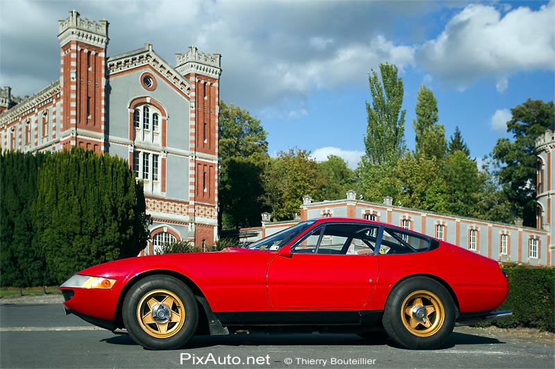 Ferrari Daytona dommaine Pommery excellence automobile de reims