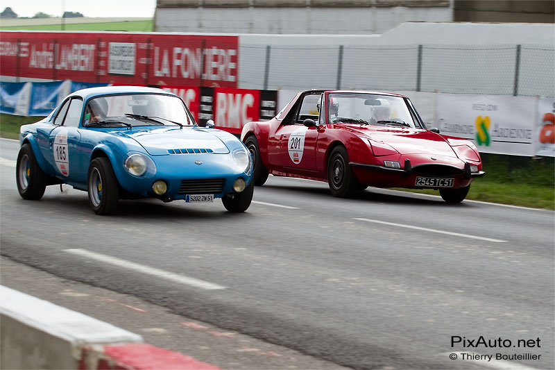 Matra Jet et 530LX sur le circuit de gueux