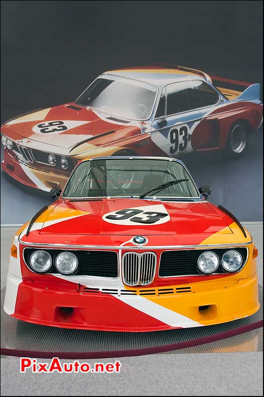 BMW Art Car Calder le mans classic