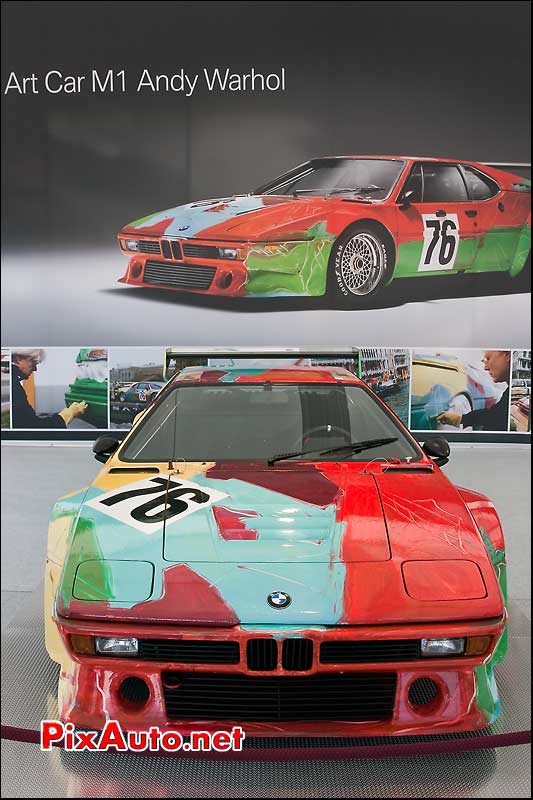 BMW Art Car Andy Warhol le mans classic