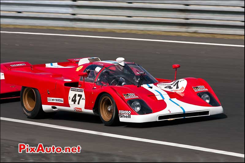 Ferrari 512 M aux mans classic circuit des 24heures