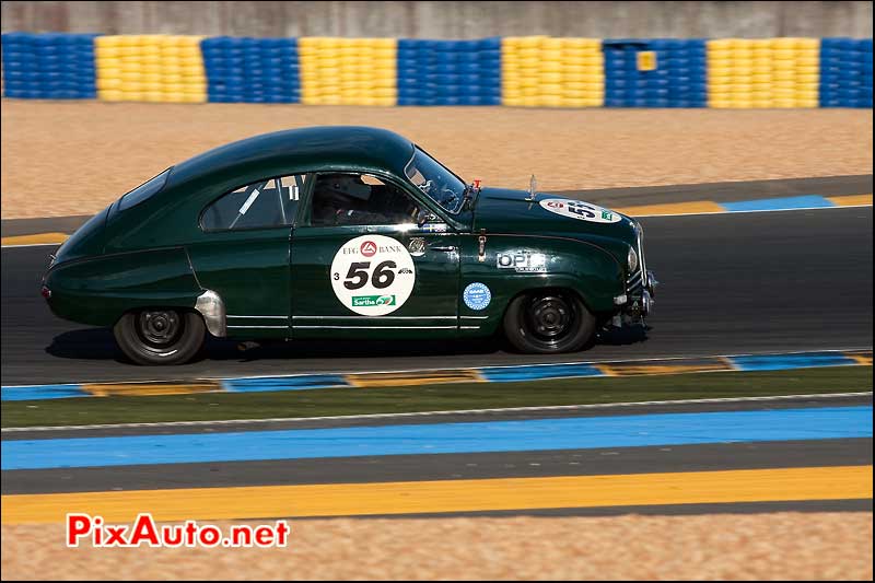 Saab 93GT aux mans classic circuit des 24heures