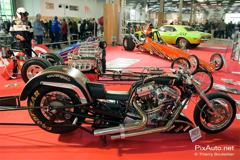 Dragster Harley Davidson salon Automedon