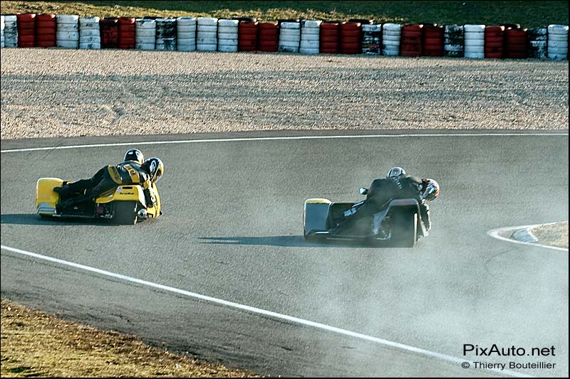 Side-car n°25 et 36, Trophee Coluche