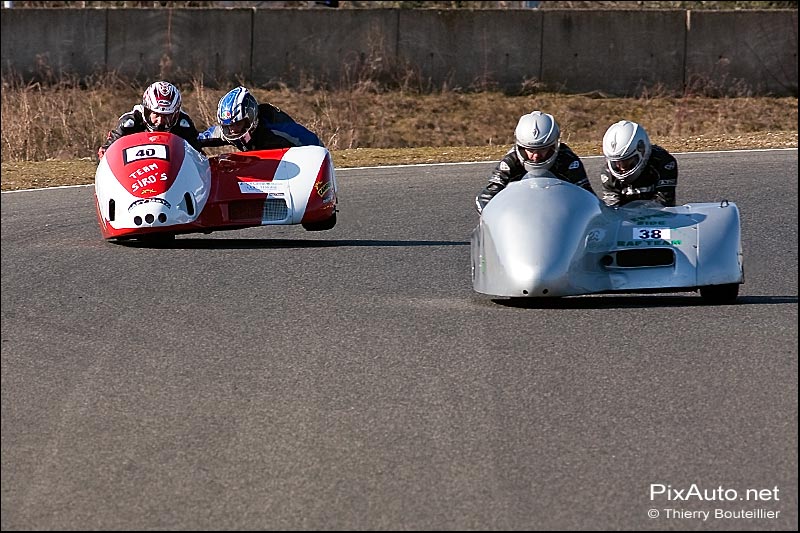 Side-car n°38 et 40, circuit carole