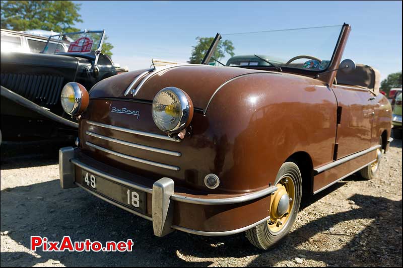 voiture motocar robet de rovin d4 de 1952