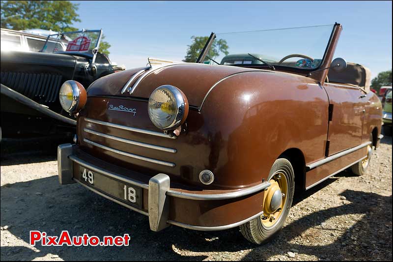 voiture motocar robet de rovin d4 de 1952