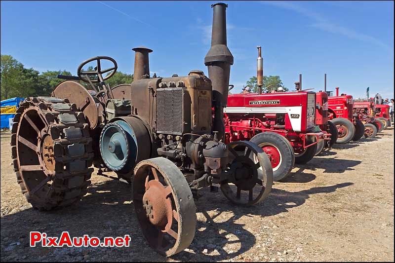 engins agricoles, la locomotion en fete