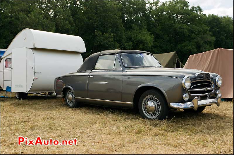 cabriolet peugeot 403 la locomotion en fete