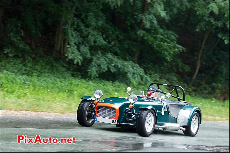 caterham sous la pluie autodrome radical meeting