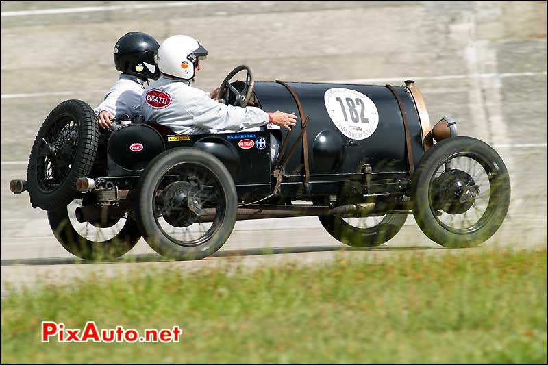 bugatti type 51r de 1932, vintage revival montlhery