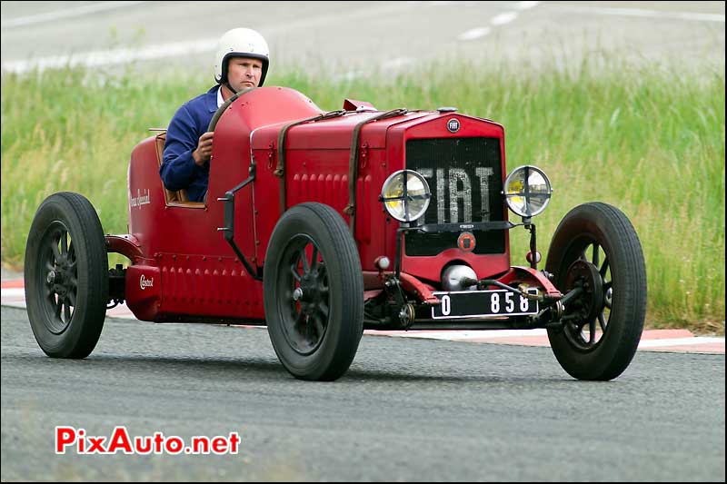 fiat 509 monza de 1926 sur le circuit