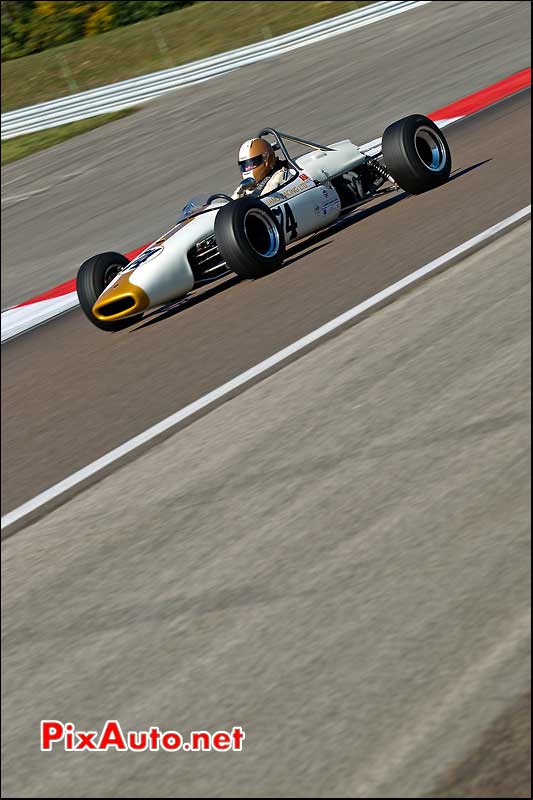 brabham bt18, pilote Jon Waggitt, course HSCC