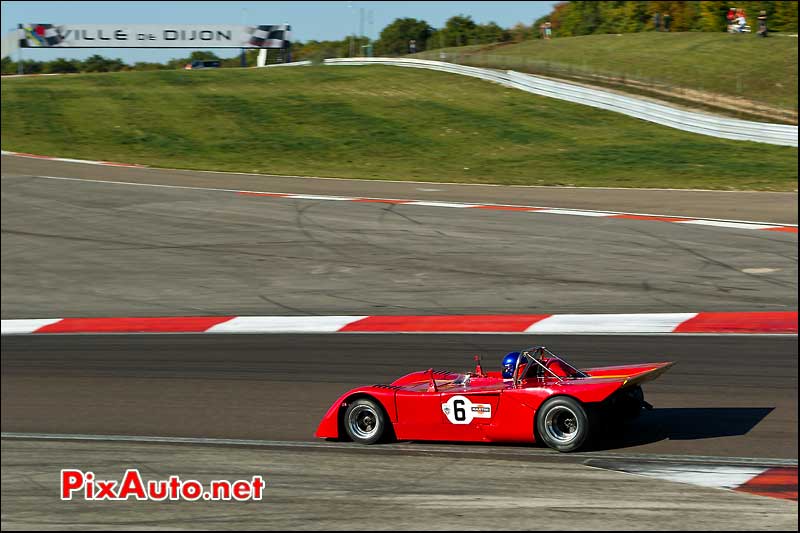 prototype chevron b19, pilote John Sheldon, martini trophy race