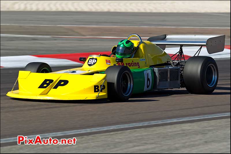 marche 742, pilote Martin Stretton, Historic Monoposto Racing