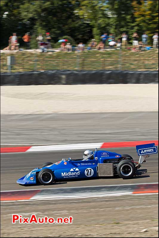 monoplace march 772, pilote Bo Warmenius, historic formula 2