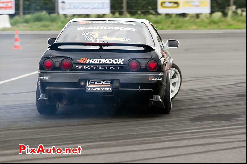 drift nissan skyline r32 autoworks festival le bourget