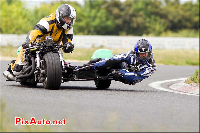 iron bikers circuit carole side-car