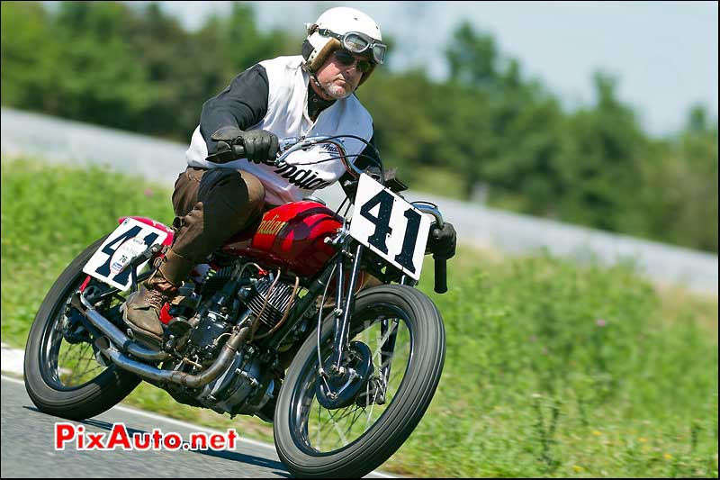 moto vintage indian iron bikers circuit carole