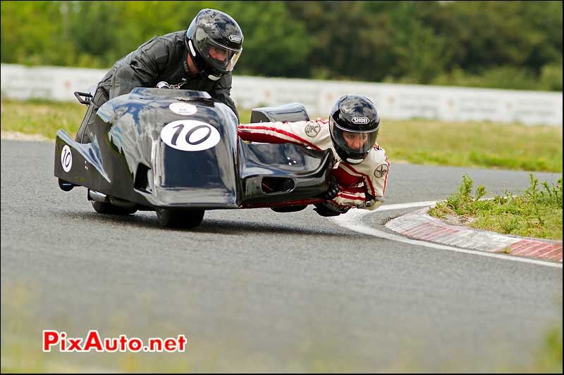 side-car numéro 10 circuit carole.